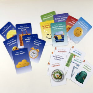 Kartenset Alltagsroutinen in Einfacher Sprache die reha e.V.